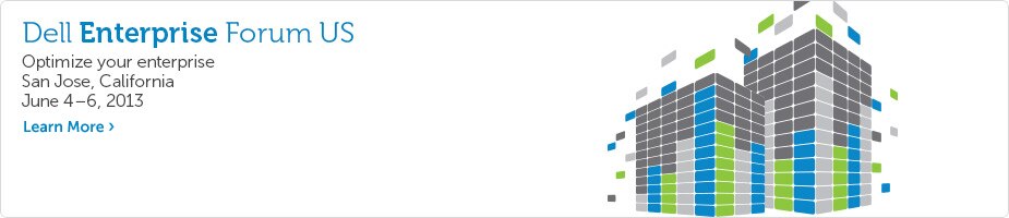 Dell Enterprise Forum 2013 San Jose 