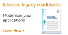 Remove legacy application roadblocks
