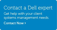Talk to Dell About Client Systems Management