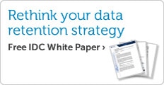 rethink your data retention strategy — free idc white paper
