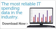 The most reliable IT spending data in the industry. Download now.