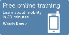 Online business mobility solution training.
