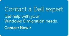 Talk to Dell about Windows 8