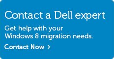 Talk to Dell about Windows 8 solutions.