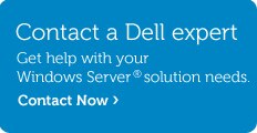 Talk to Dell about Windows Server solutions.