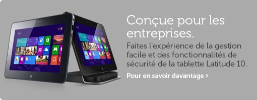 Concue pour les entreprises