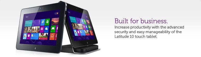 Latitude 10 touch tablet