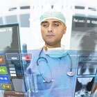 image of man accessing healthcare information