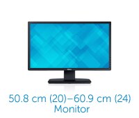 50.8cm(20)-60.9cm(24) Monitor