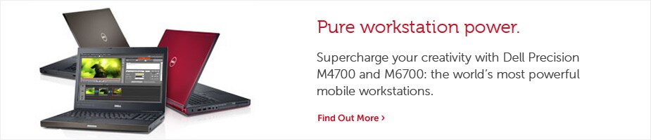 Dell Precision M4700 and M6700 mobile workstations