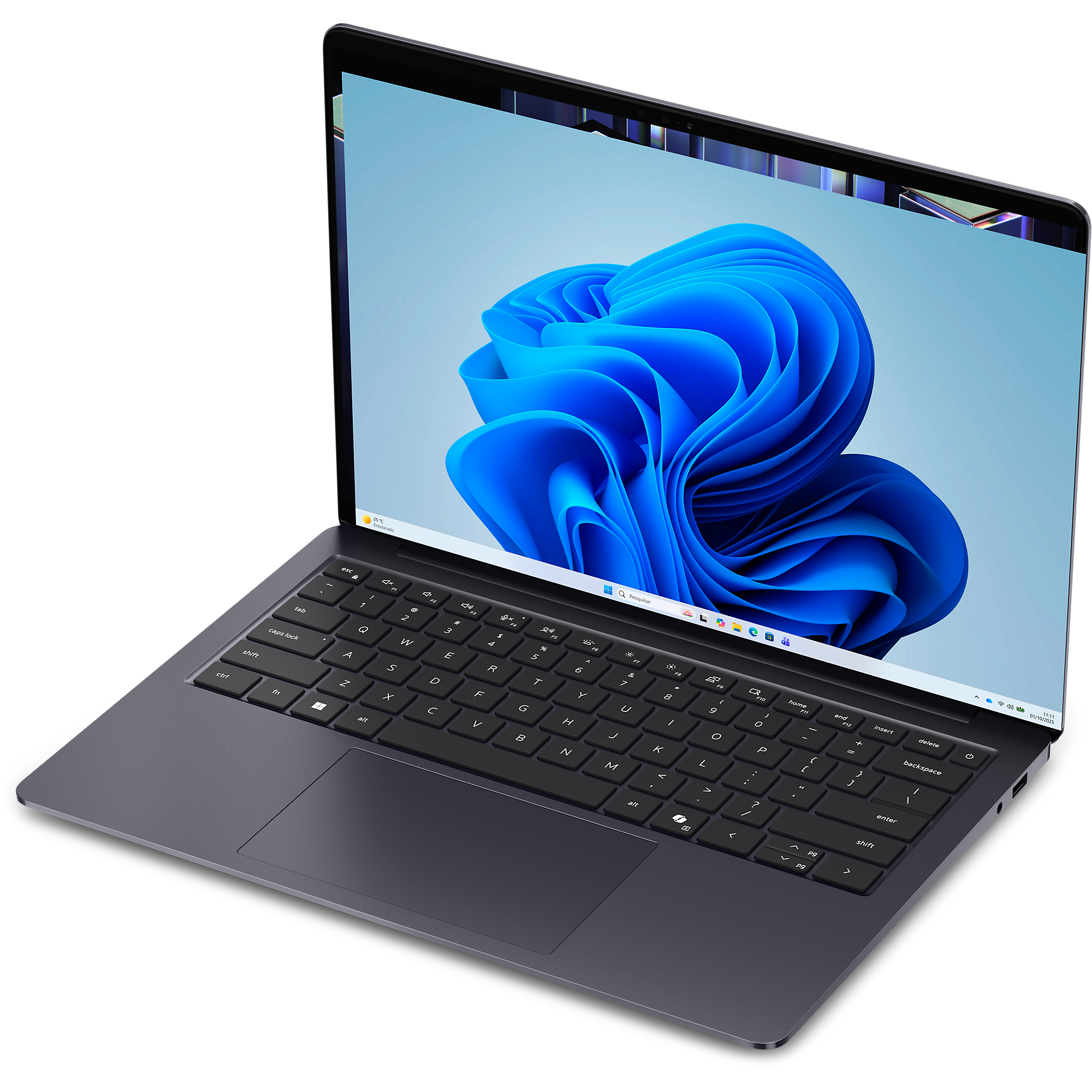 Dell Ds14260 Laptop, Windows 11 Famille, Intel Core Ultra 7 355, 16 Go de mémoire, Disque dur de 512Go