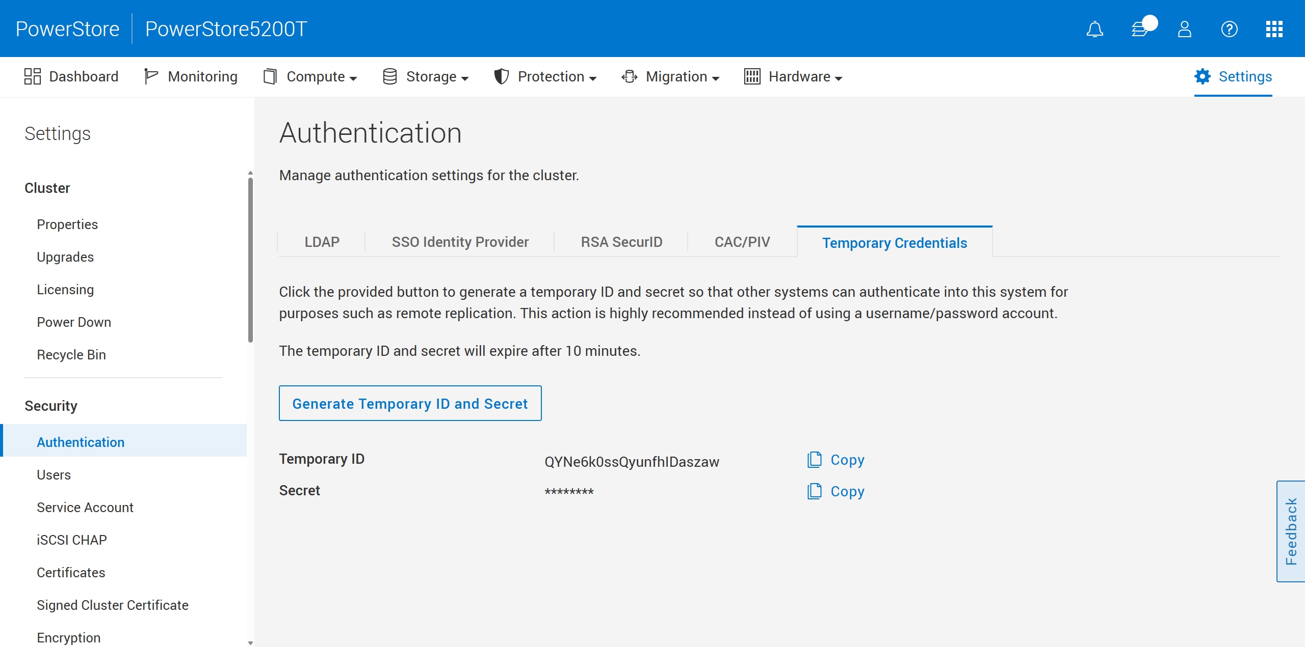Utilizing Temporary Credentials helps eliminate the security concerns of using a user's credentials for certain operations.