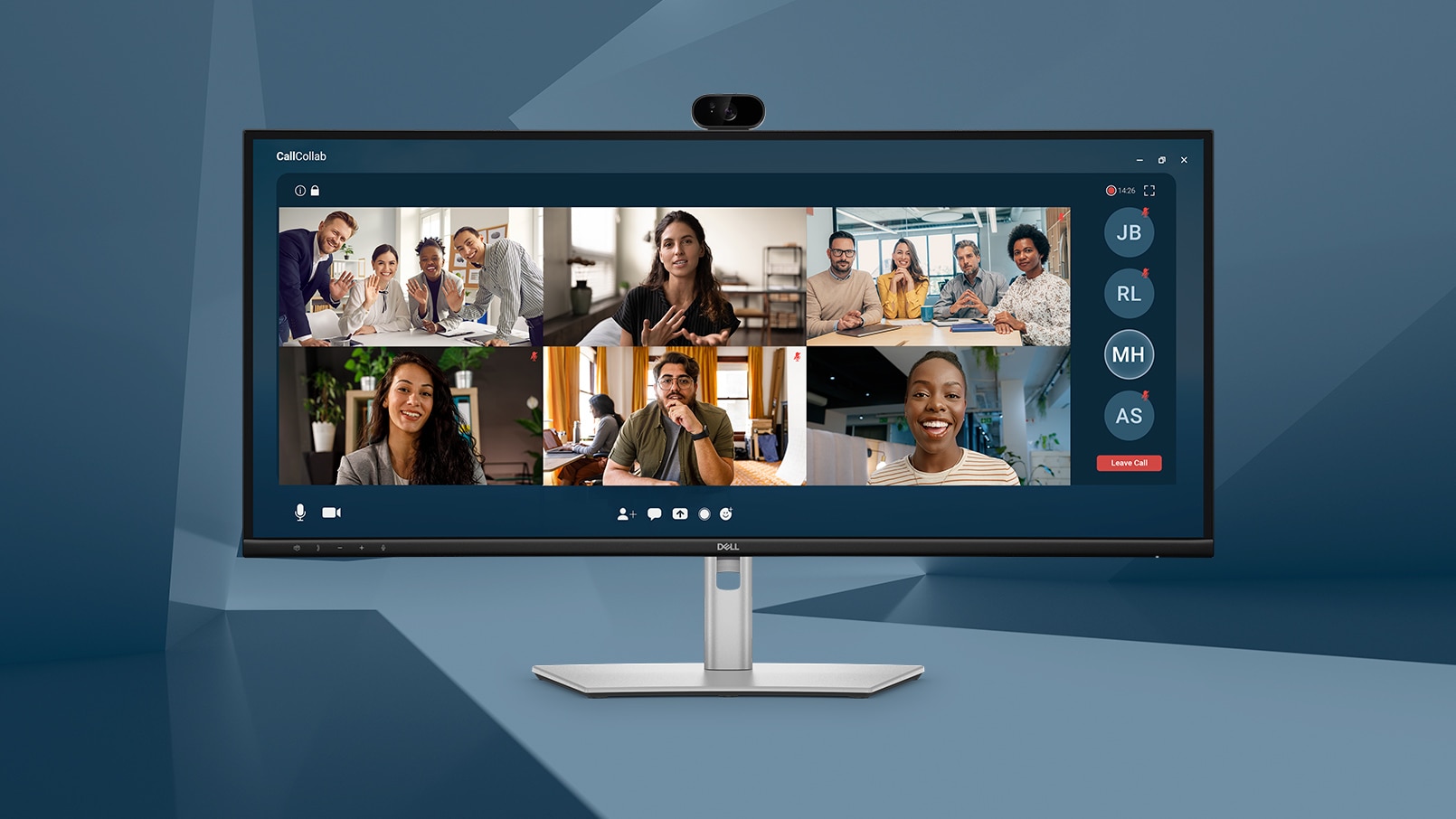 Dell Pro P 34 USB-Cハブ会議モニター