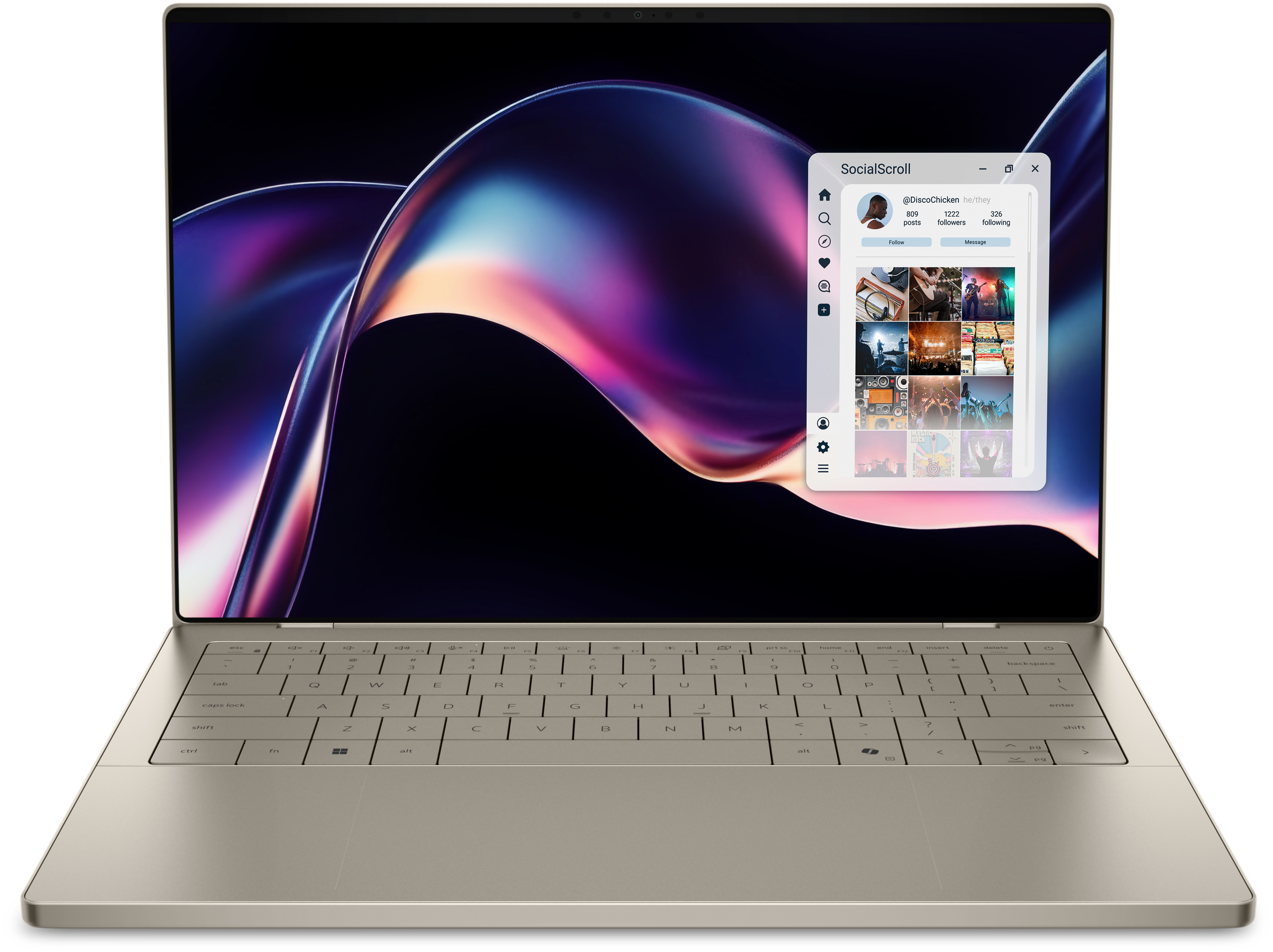 DA14260 Huracan Laptop in touch OLED configuration
