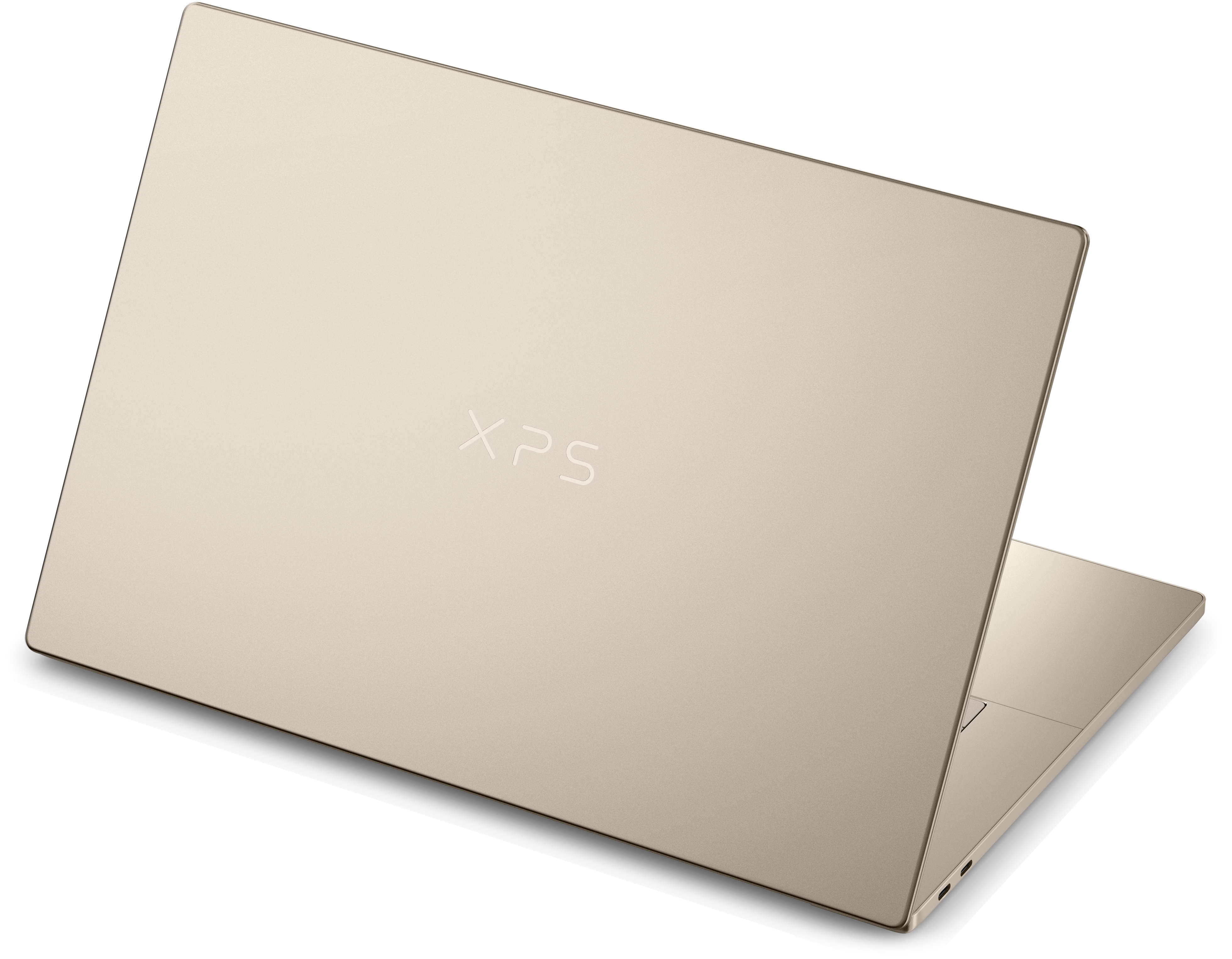 View rear-facing XPS 16 Touch Laptop