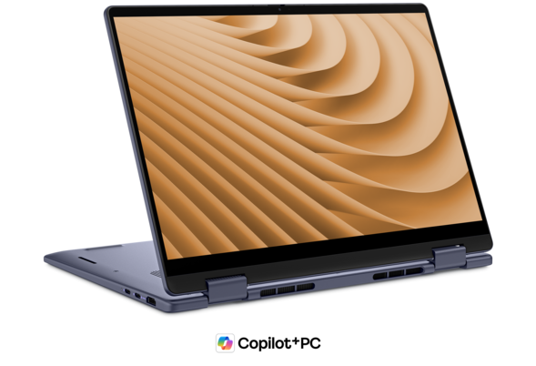 View right-facing Dell 14 Plus 2-in-1ノートパソコン