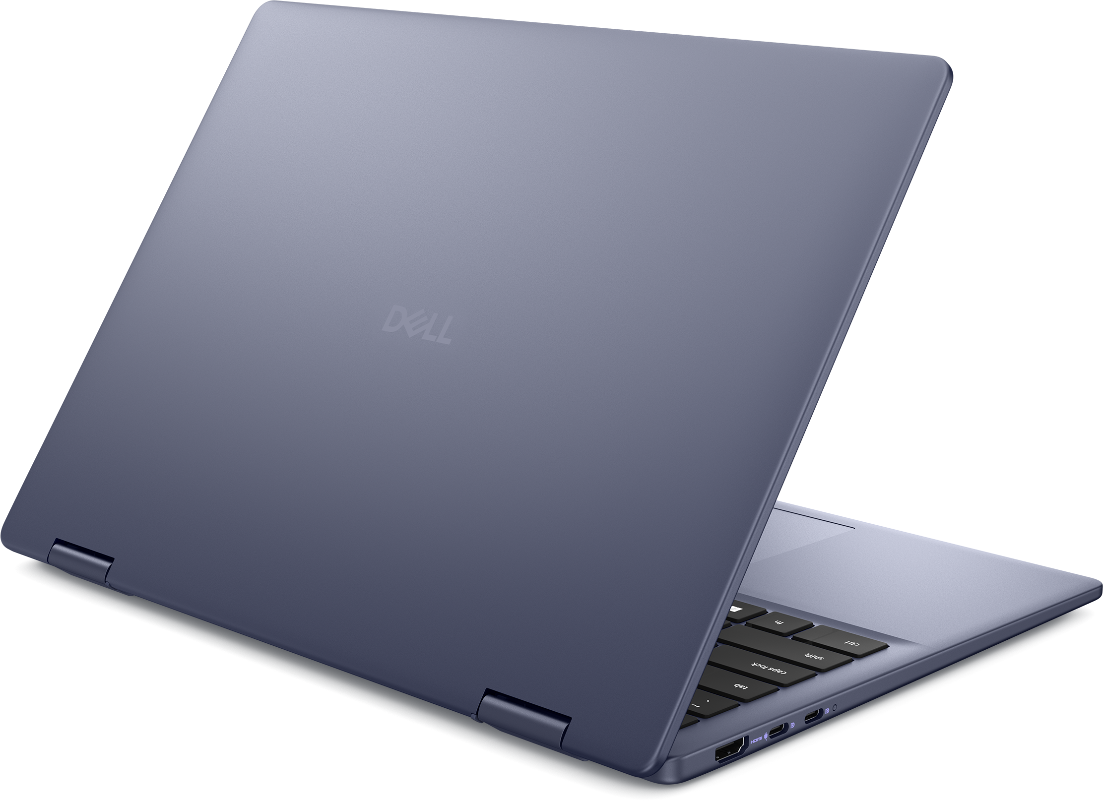 View rear-facing Dell 14 Plus 2-in-1ノートパソコン
