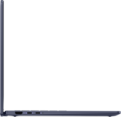 View left-profile Dell 14 Plus 2-in-1ノートパソコン