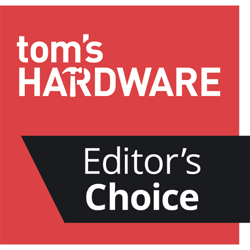 Tom's Hardware Editor's Choice logo.