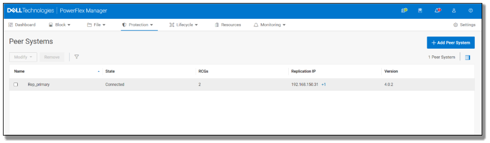 This figure shows the Powerflex manager GUI.