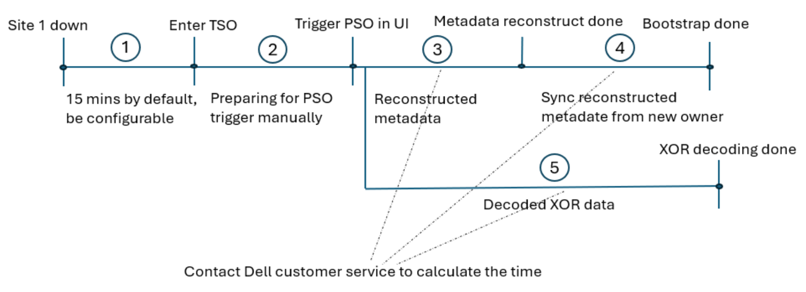this is an example of the PSO process