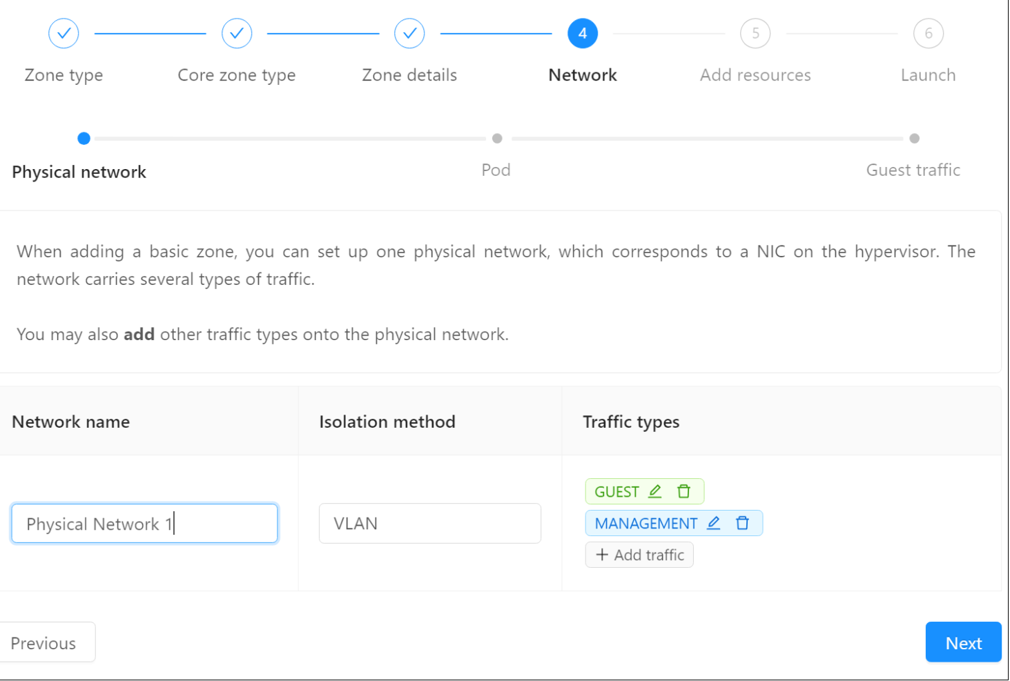 This figure shows the network update details.