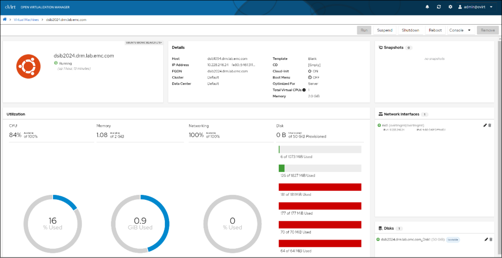 Figure 3. VM Portal