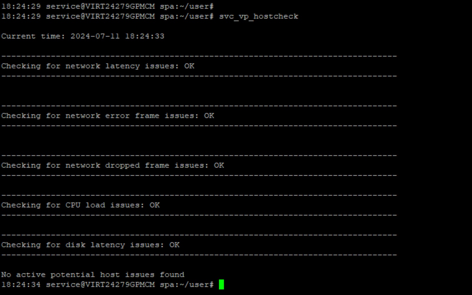 svc_vp_hostcheck example output