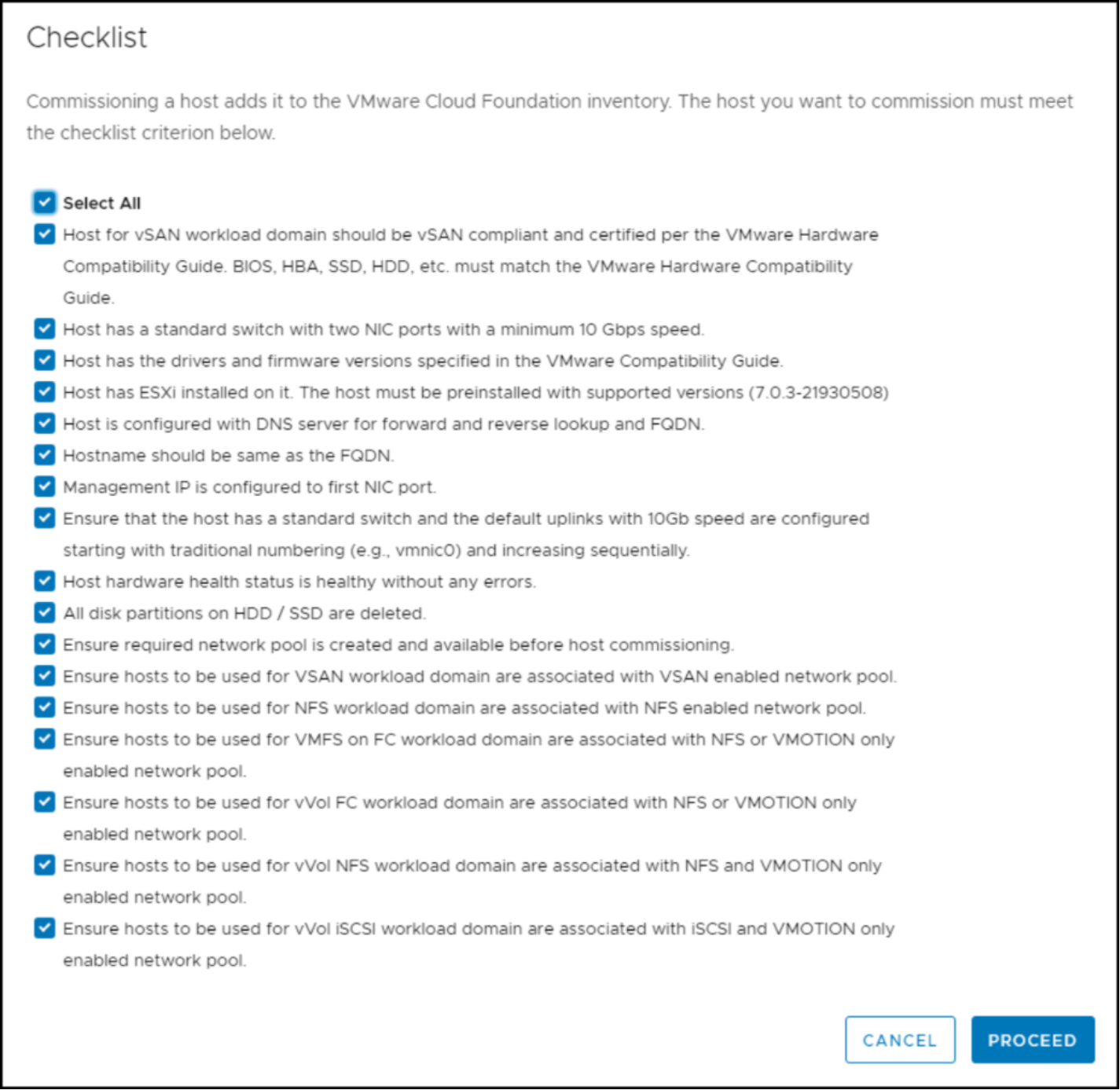 Step through the domain creation. In step 2 agree that all perquisites are done