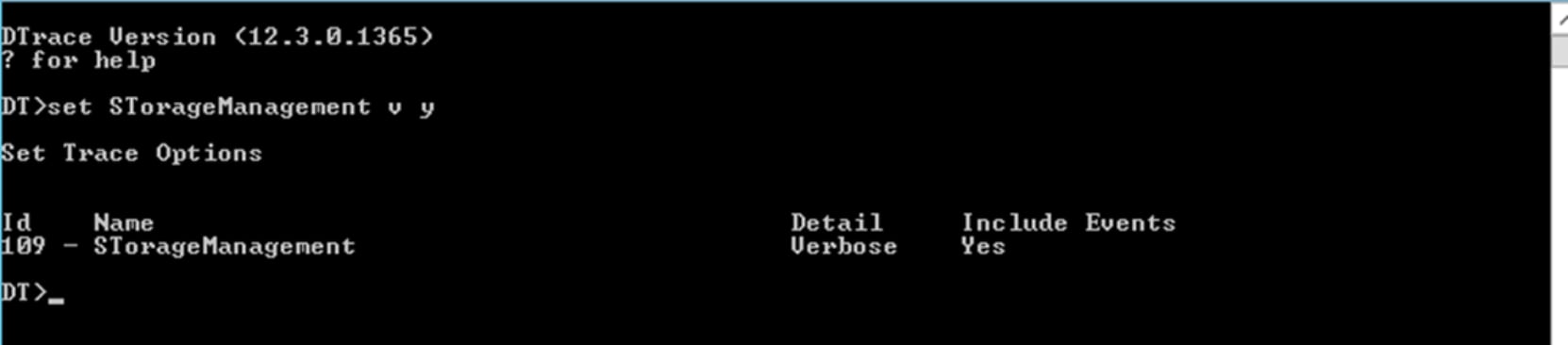 Running Enterprise Vault DTrace