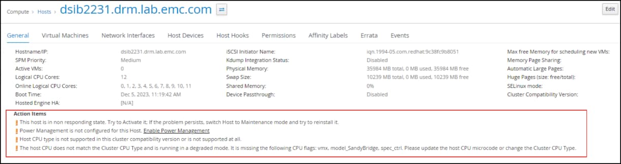 vCPU virtualization disabled