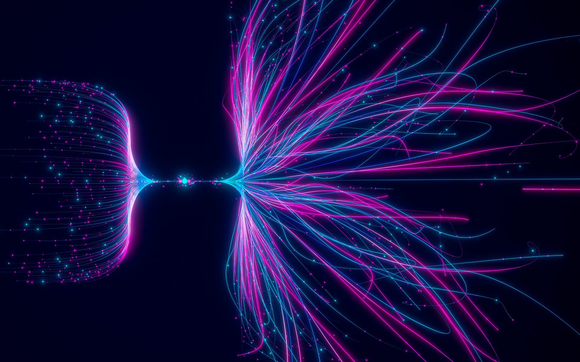 Big data artificial intelligence machine learning neural network flow complex information science innovation technology data analysis visualization