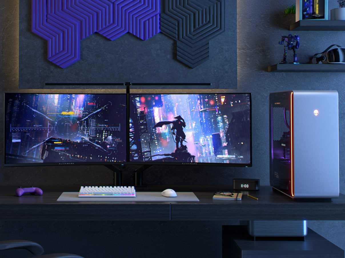 Alienware Desk Setup Ultimate Immersion Front