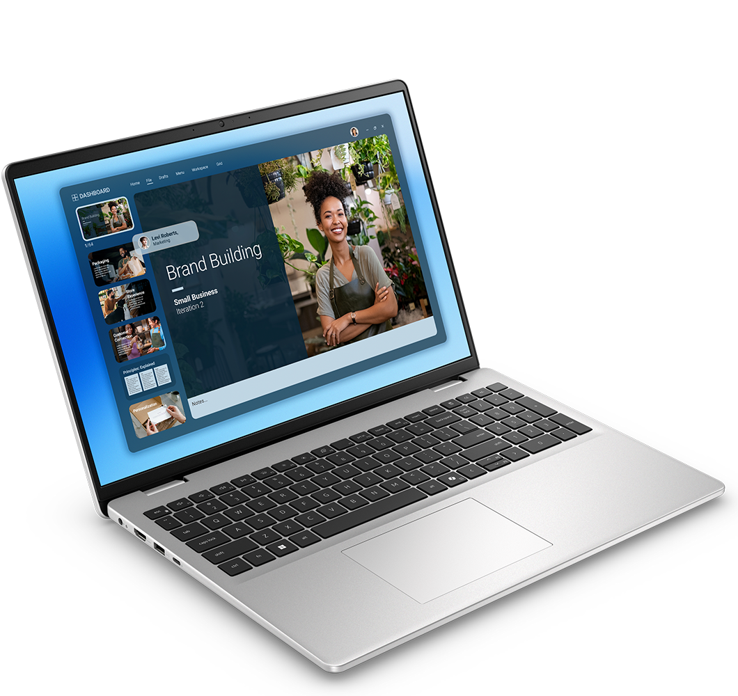 Notebook Dell 16 DC16250 Platinum