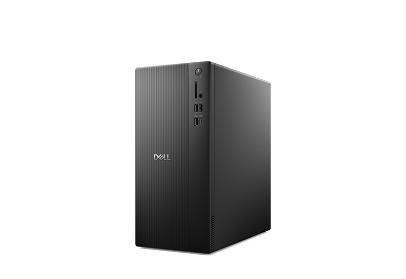 This is a Dell Desktop ECT1250 Non Touch desktop computer with Black color without SSD cover.