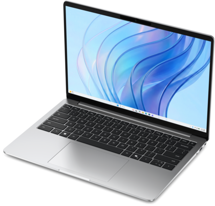 View rivolto verso sinistra Notebook Dell 14 D14261