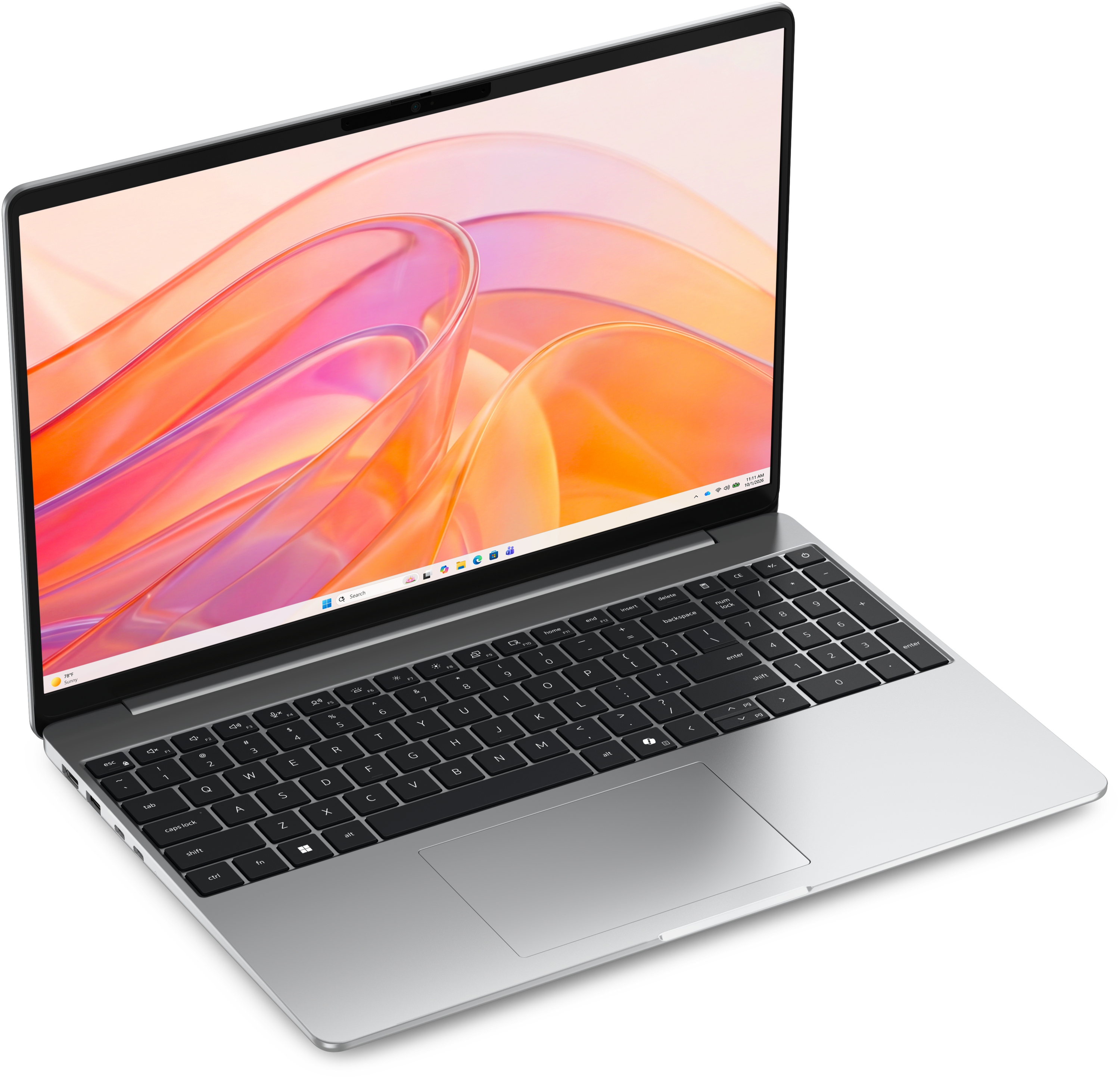 Dell D15266 Platinum Silver HD RGB Laptop