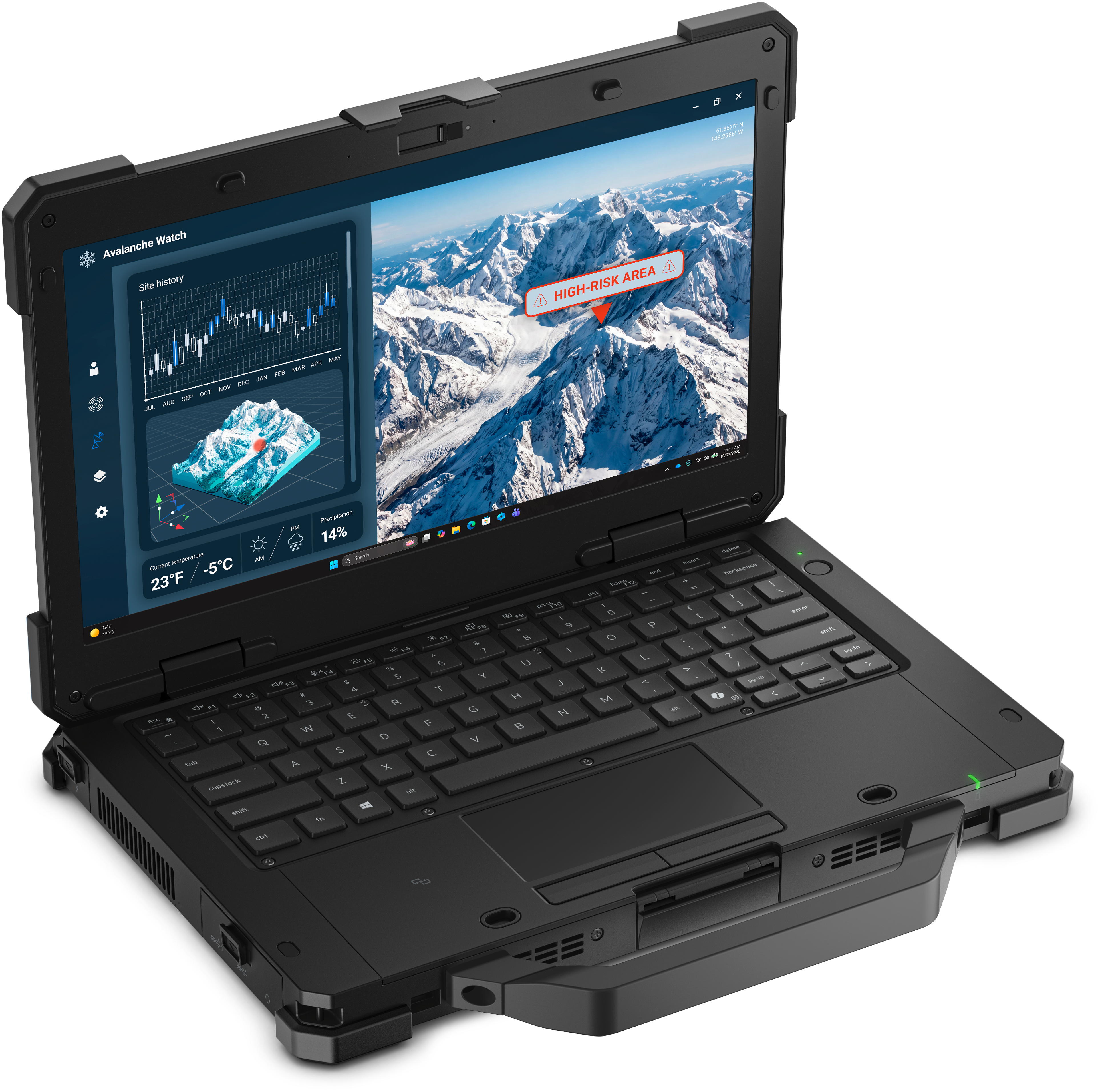 Dell Pro Rugged PR713260t 노트북
