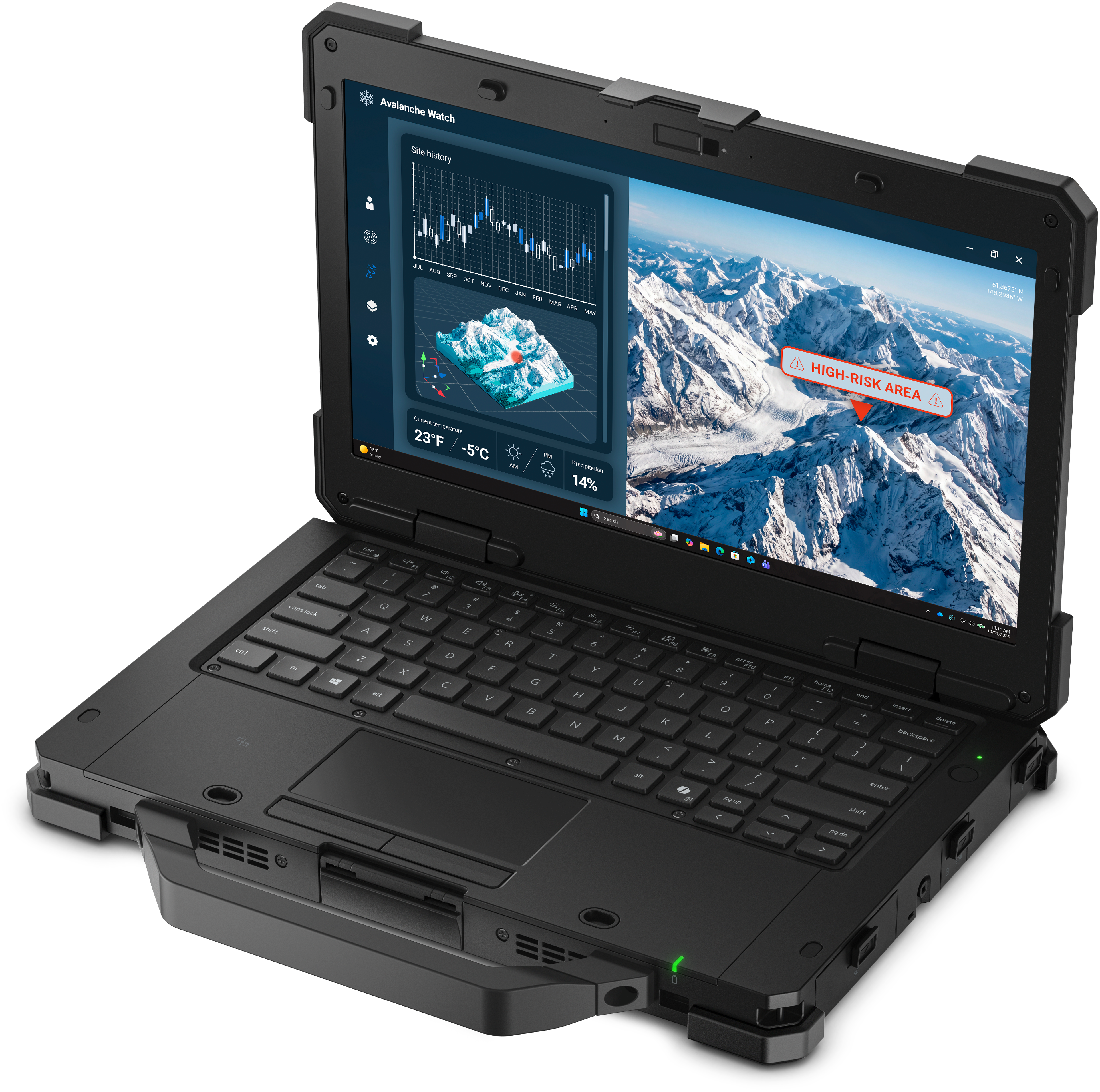 Dell Pro Rugged PR713260t 노트북