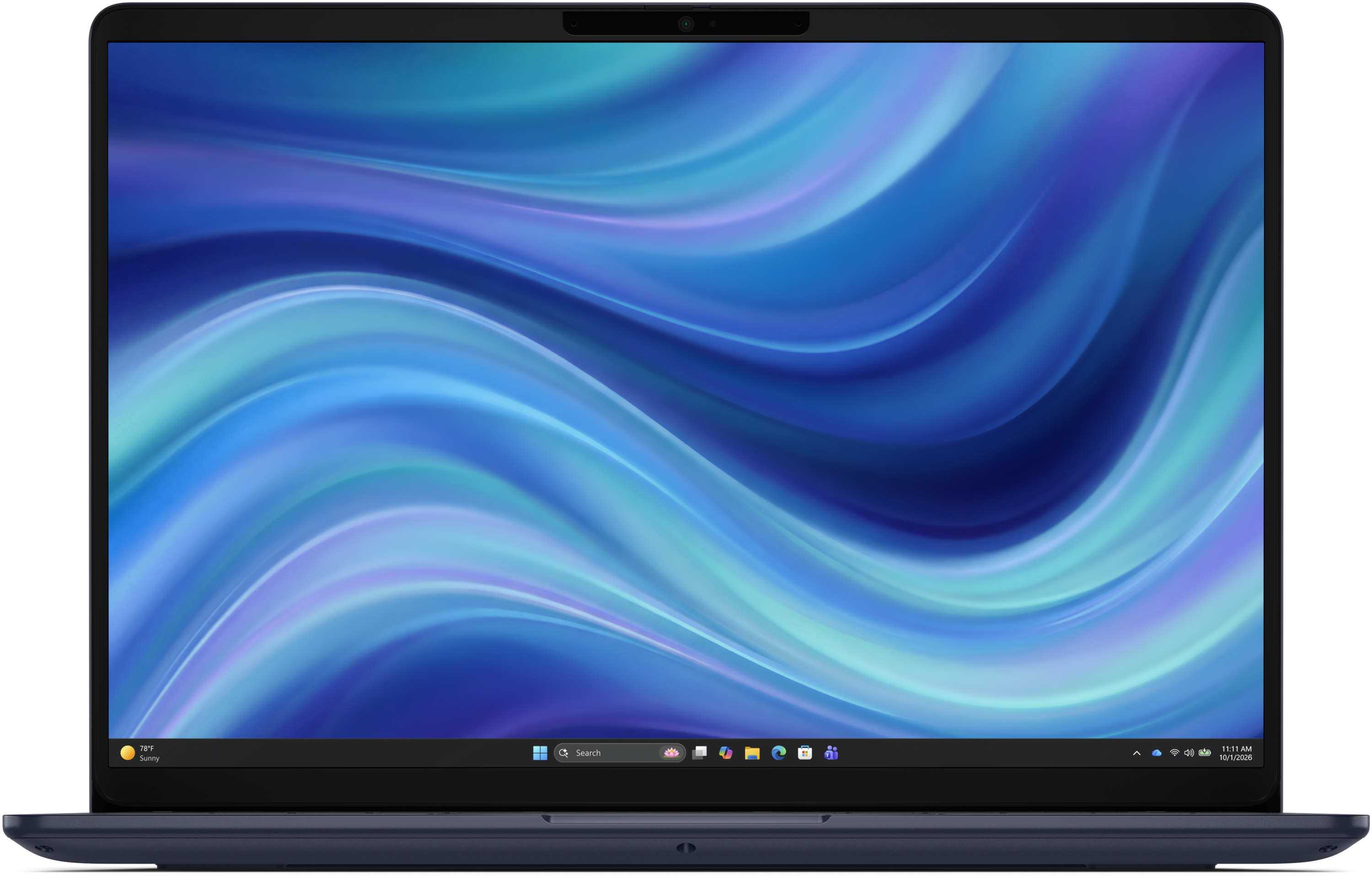 View forward-facing Dell Pro PV14261 Essentialノートパソコン