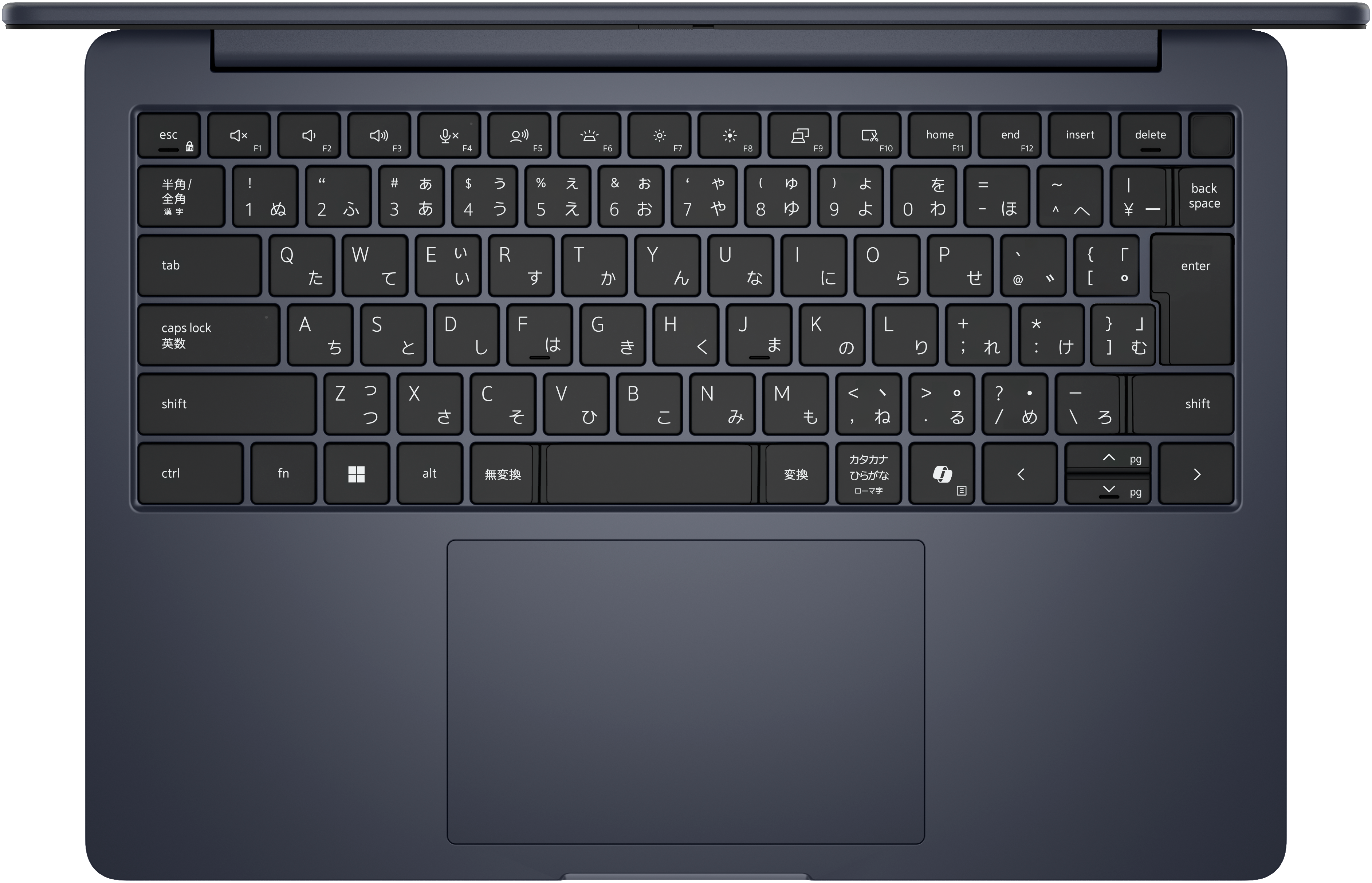View トップダウン Dell Pro PV14261 Essentialノートパソコン
