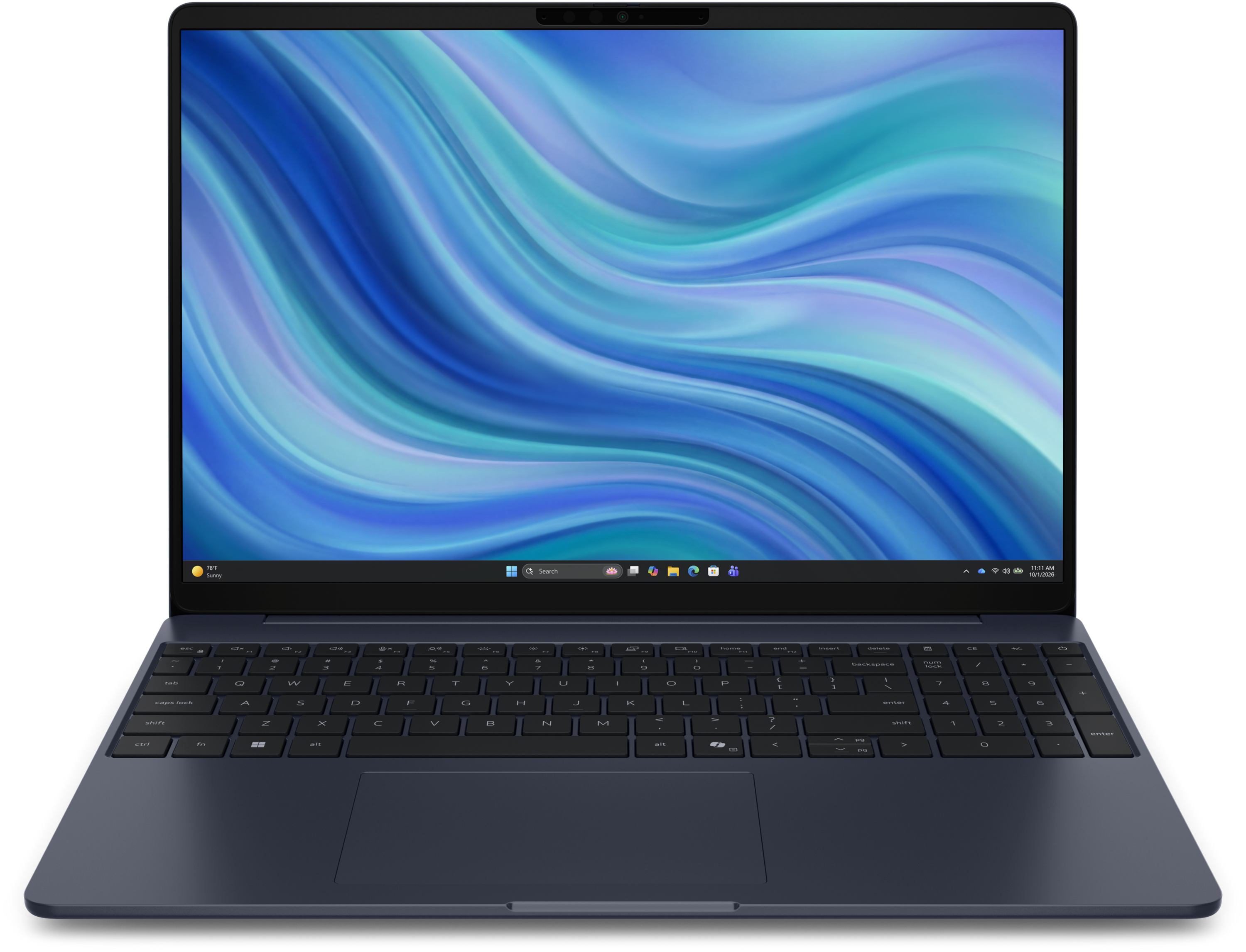 View 前面 Dell Pro PV15261 Essentialノートパソコン