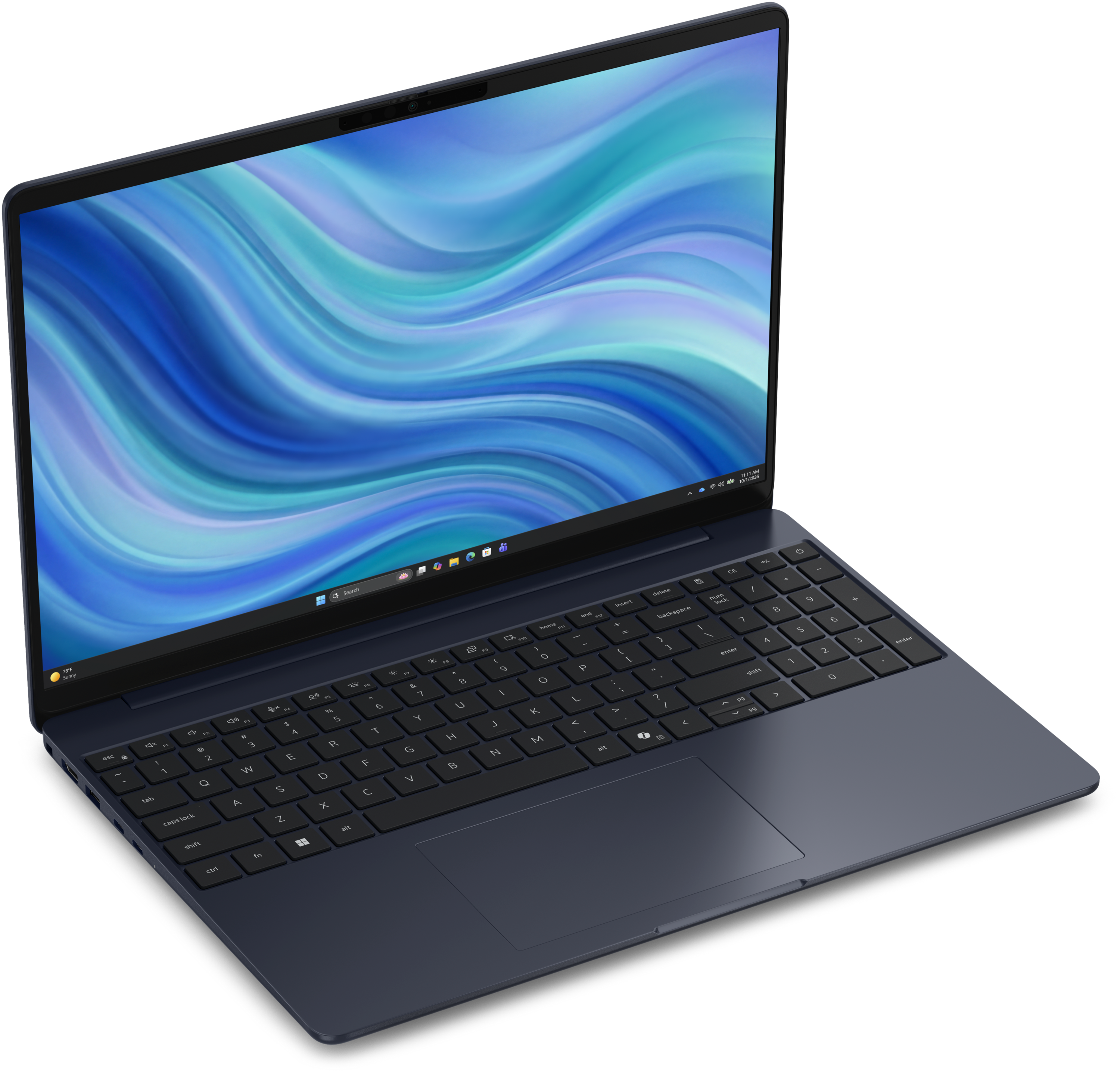 View 右向き Dell Pro PV15261 Essentialノートパソコン