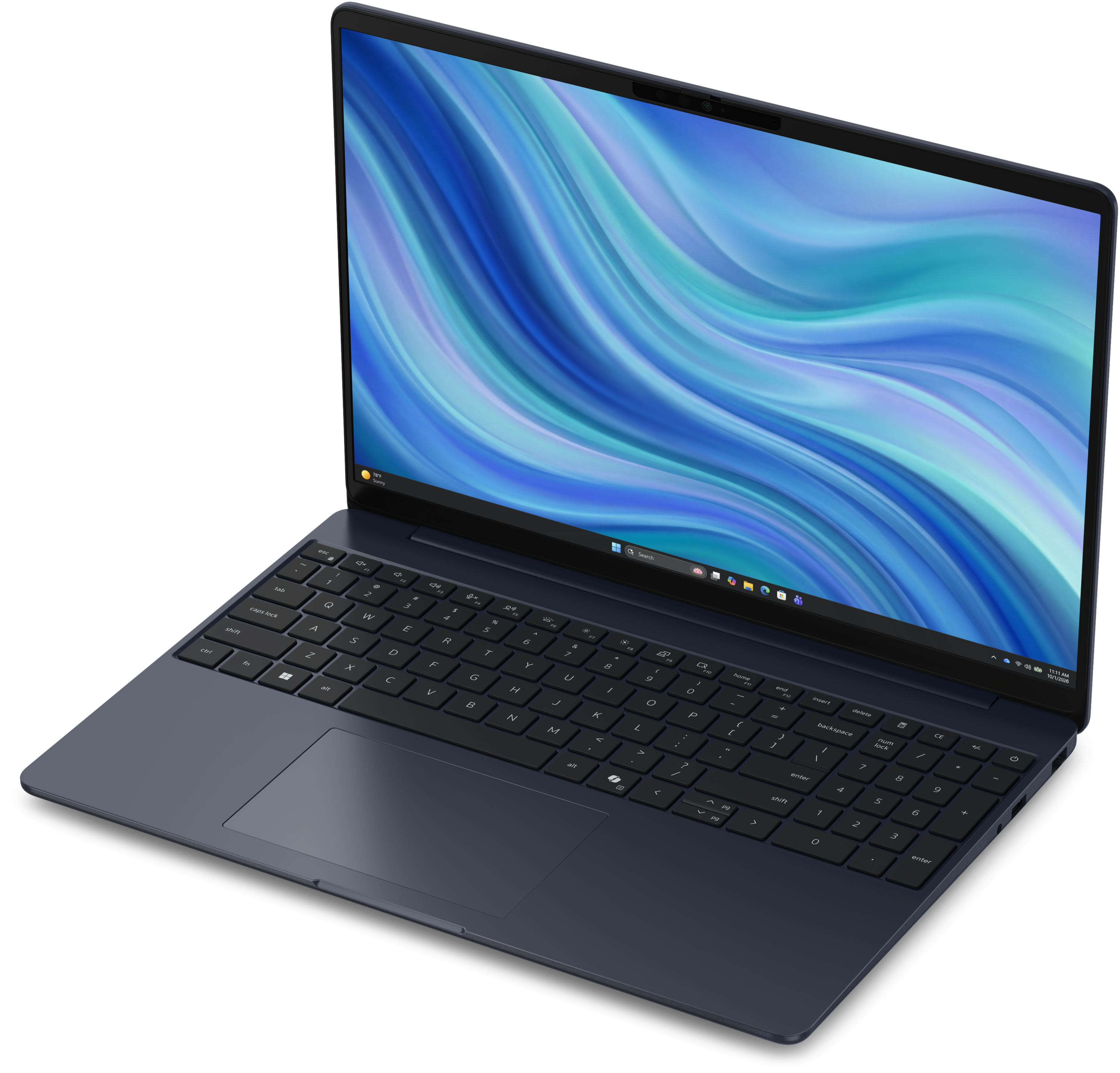 View 左向き Dell Pro PV15261 Essentialノートパソコン