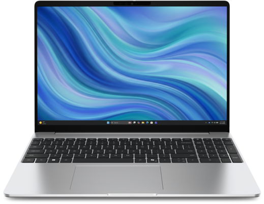 View forward-facing Dell Pro PV15261 Essentialノートパソコン
