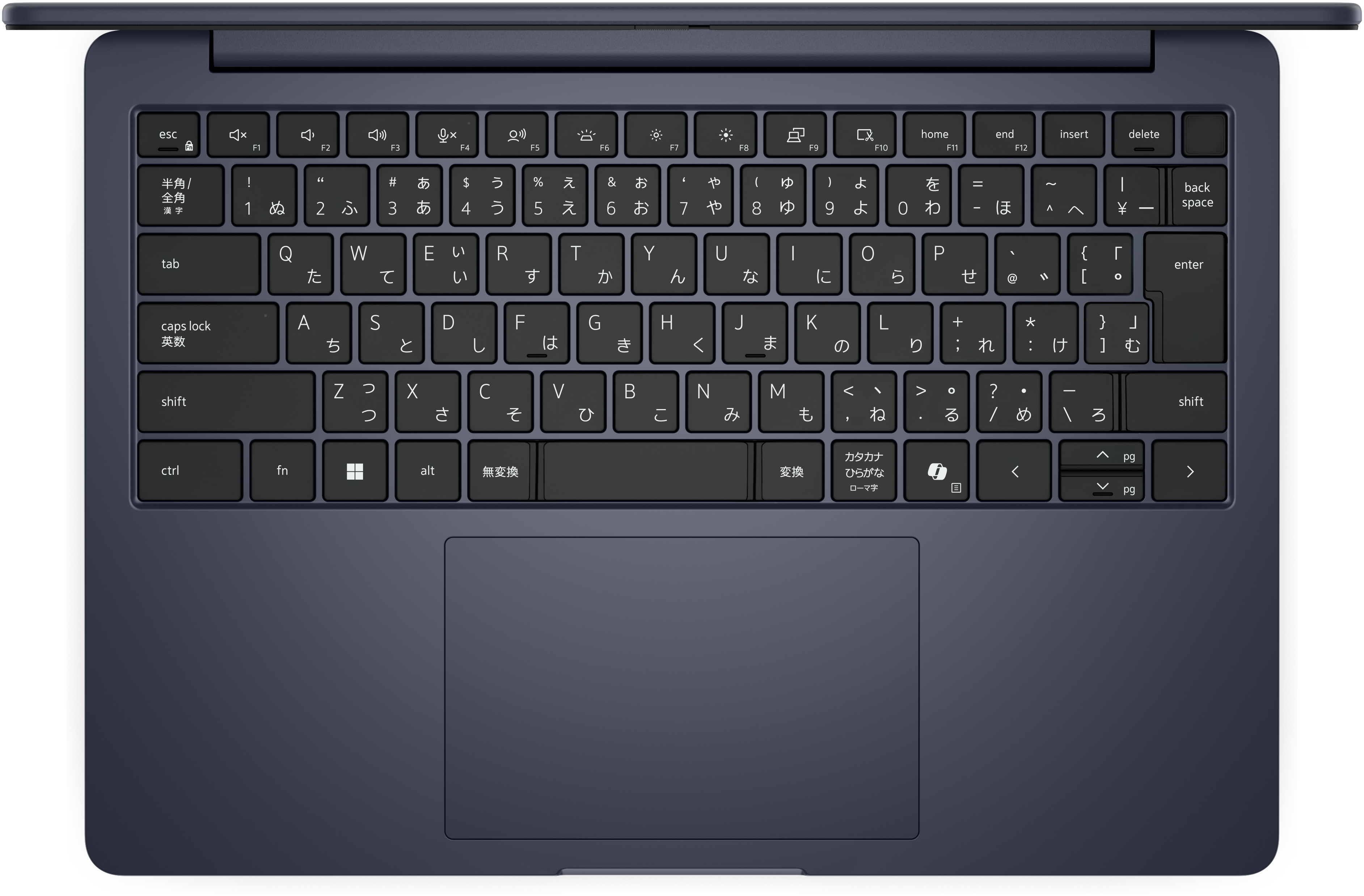 View トップダウン Dell Pro PV14265 Essentialノートパソコン