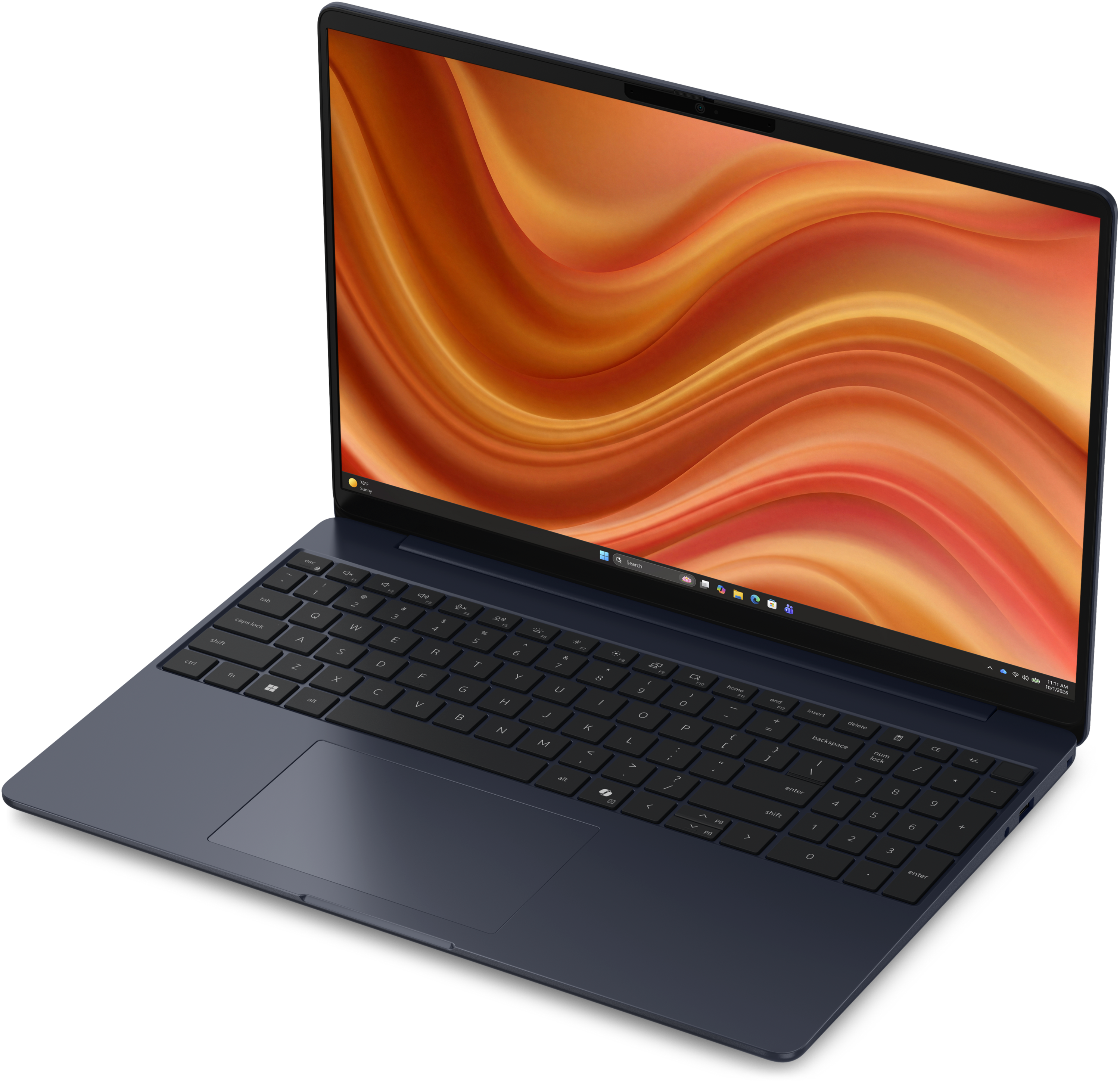 View 左向き Dell Pro PV15266 Essentialノートパソコン