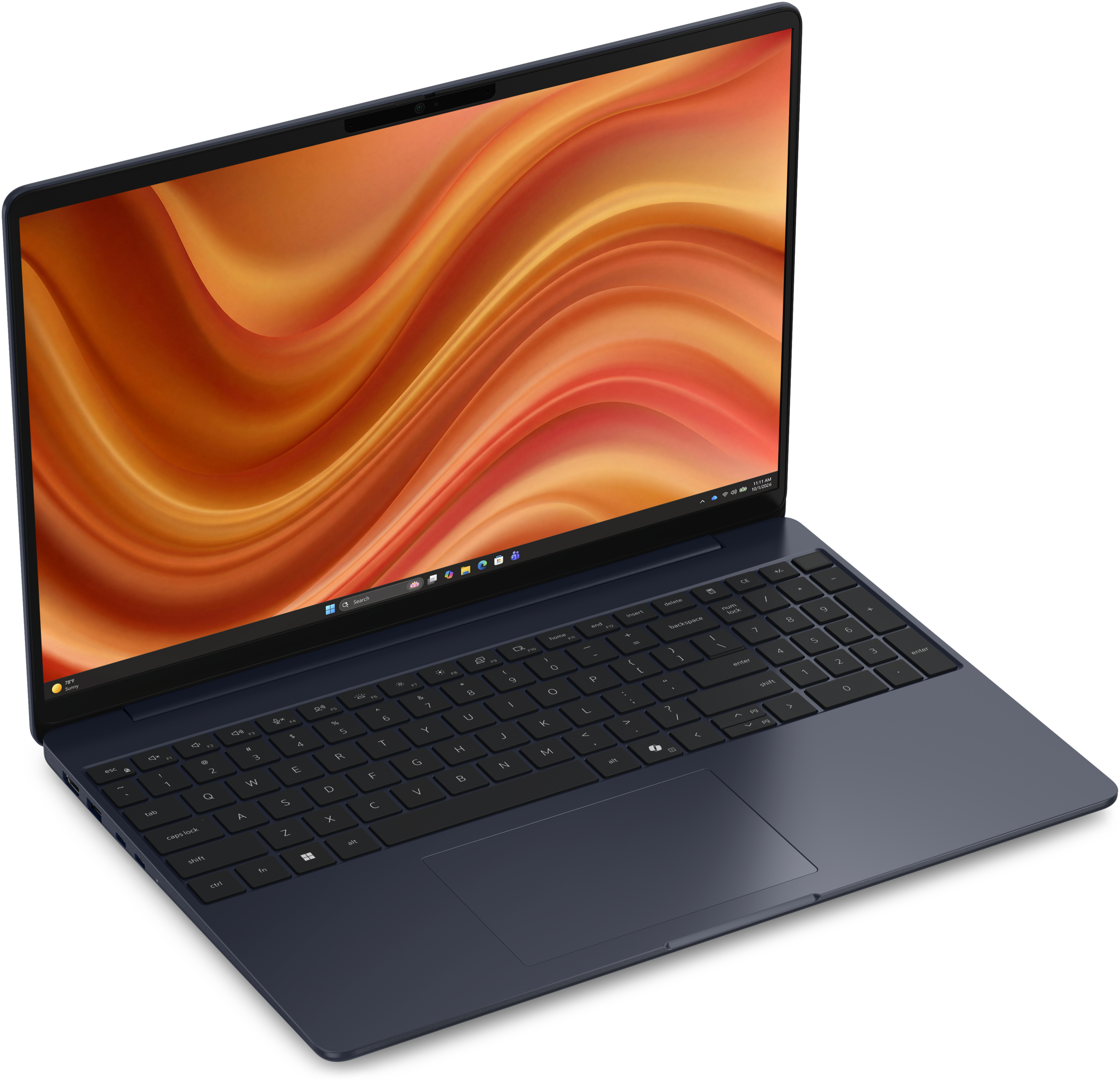 View 右向き Dell Pro PV15266 Essentialノートパソコン