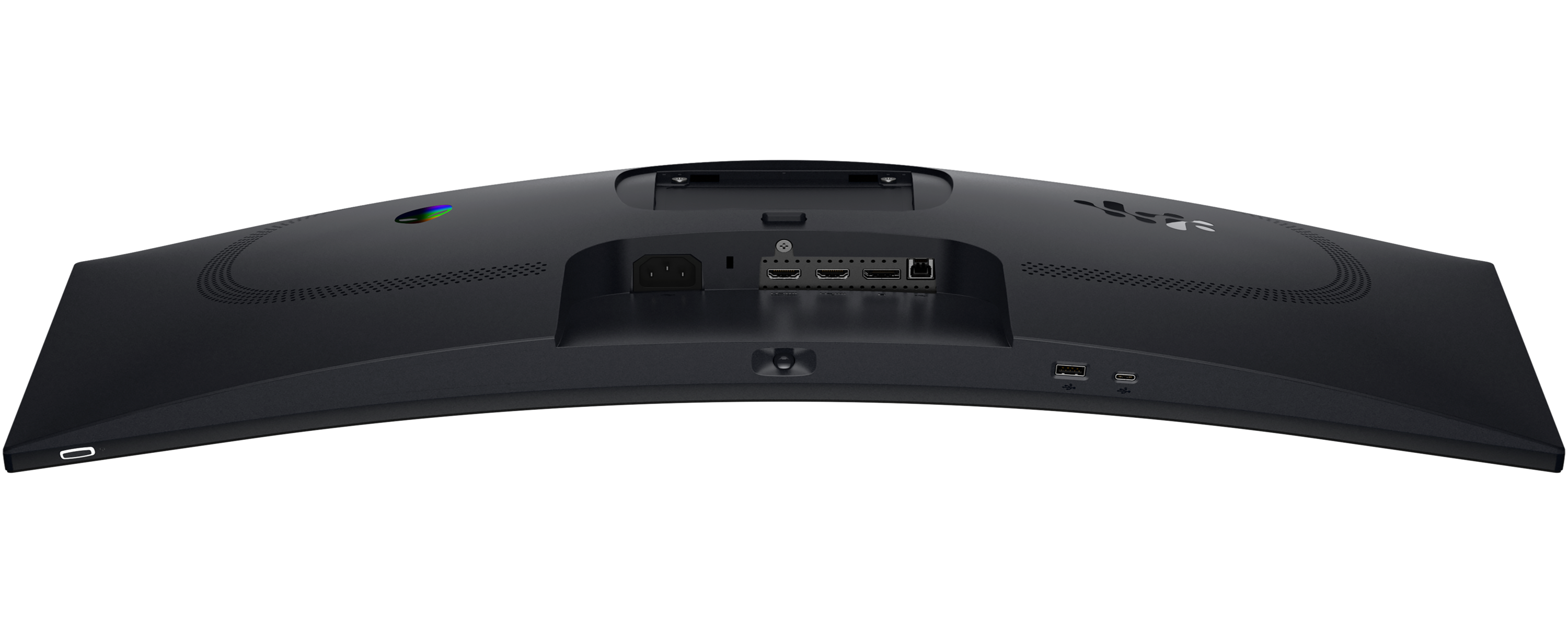 View 底面 Alienware AW3226DMモニター