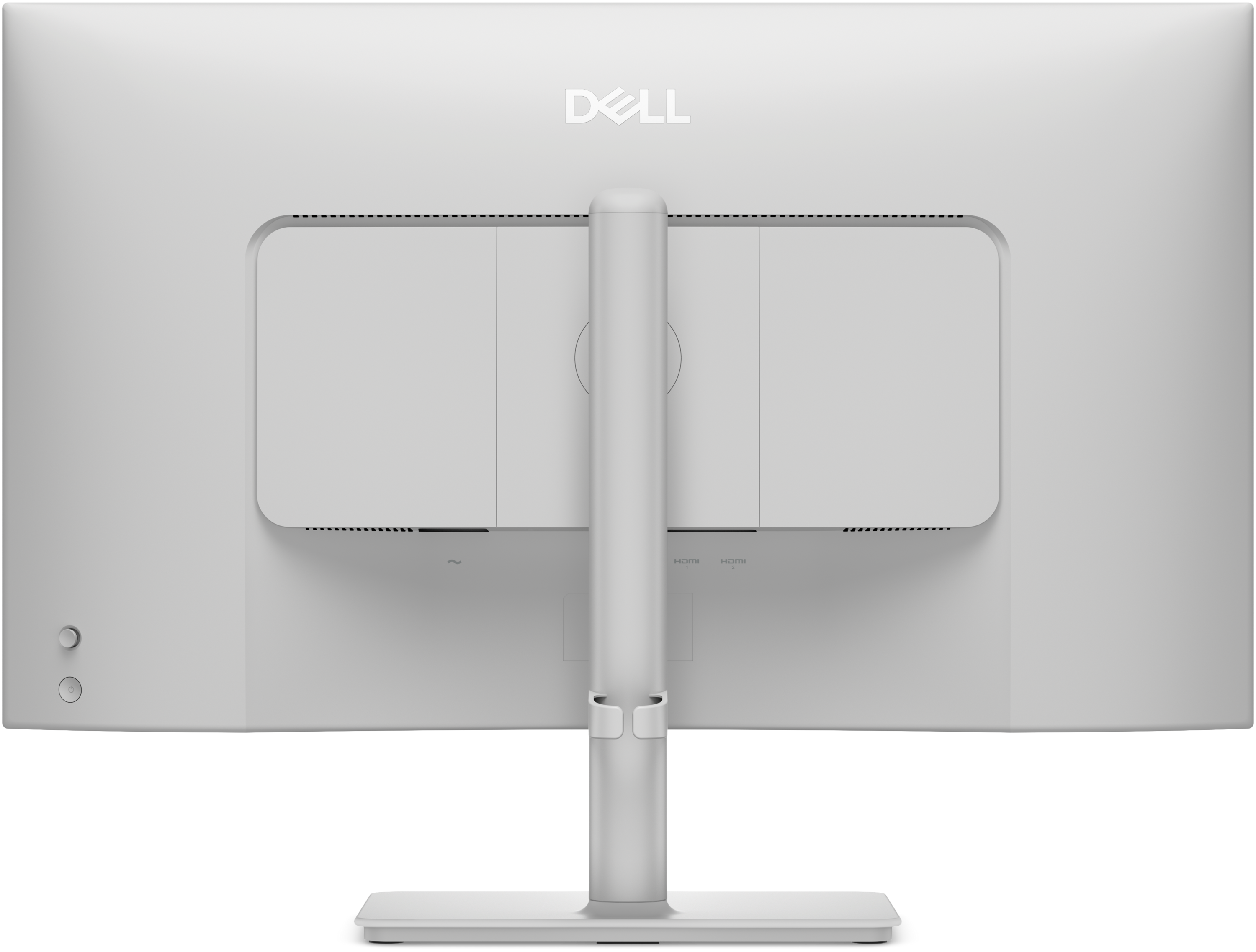 View 背面 Dell Plus S2726HSモニター。